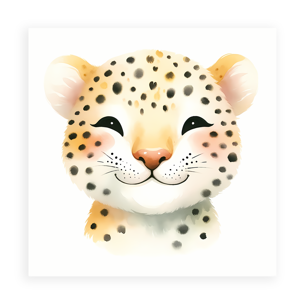 Leopard Nursery Wall Art