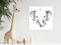 Elephant -  Nursery Canvas Wall Art