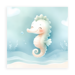 Seahorse's Seashell Spin