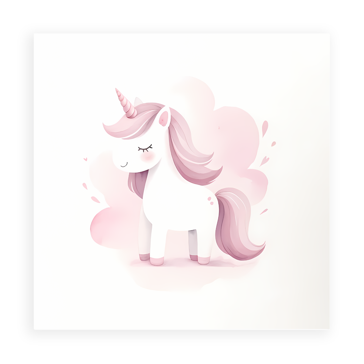 Unicorn's Whimsical Wink